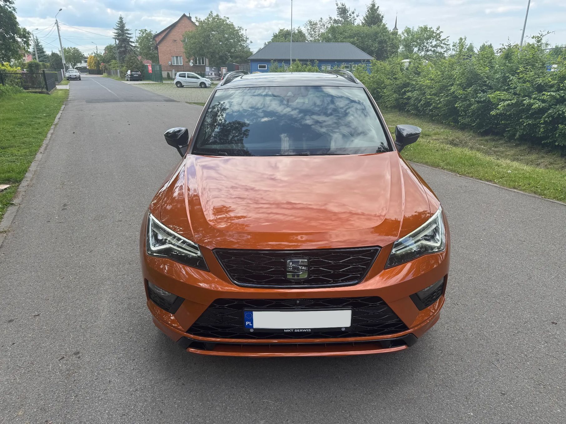 Seat Ateca FR 2.0TDI 190KM DSG BLACK 4x4 Atrakcyjny wygląd