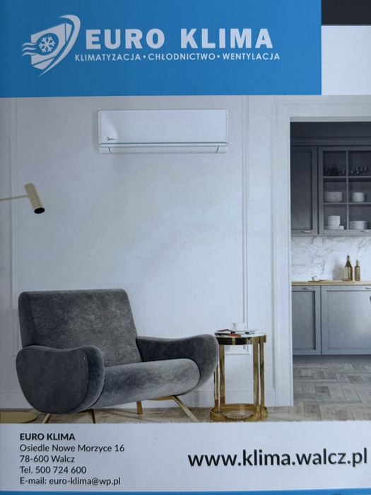 Klimatyzacja z montażem od 3000zł 8% 5 lat gwarancji