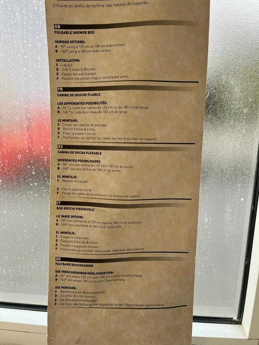 Suporte Giratório - Duche Casa de Banho