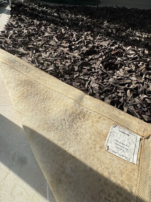 Tapete em pele Carvin 3m x 2m