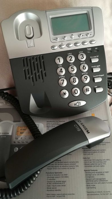 Telefones fixos (vários modelos)