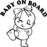 Auto colante baby on board