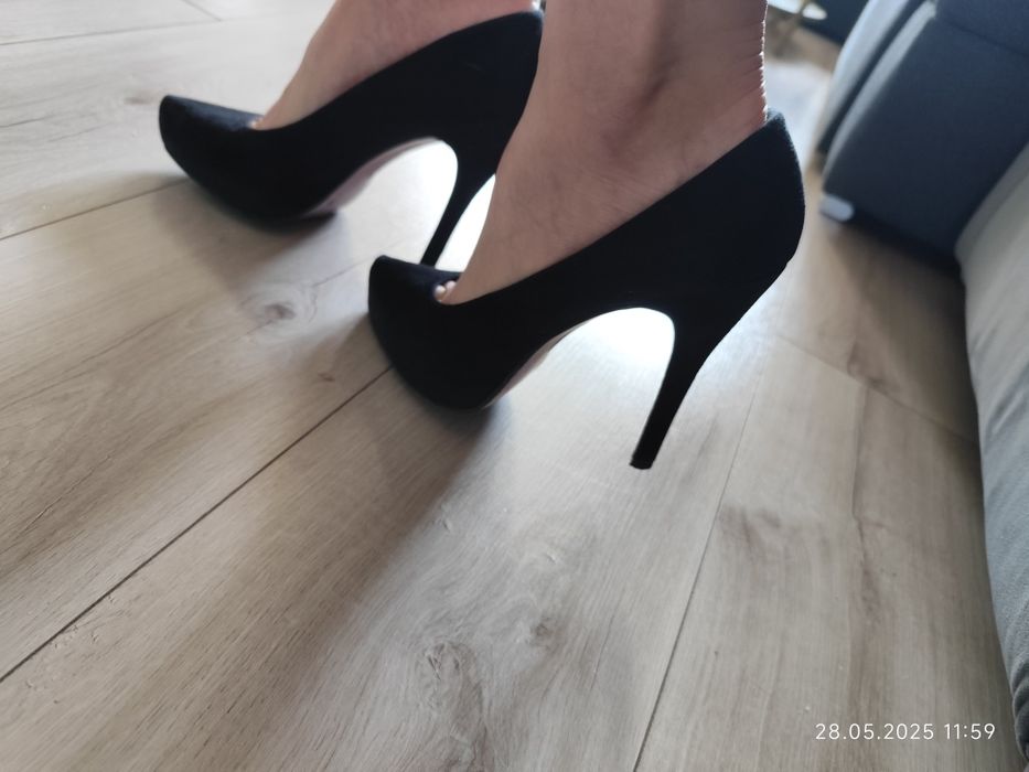 Wysokie szpilki 12cm, rozmiar 38