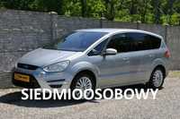 Ford S-Max 2.0TDCi 140KM Titanium LED Navi Kamera Convers+ Czujniki 7 foteli