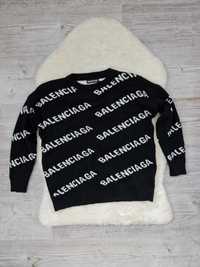 Sweter , Bluza Balenciaga Czarny Damski Rozmiar S / M