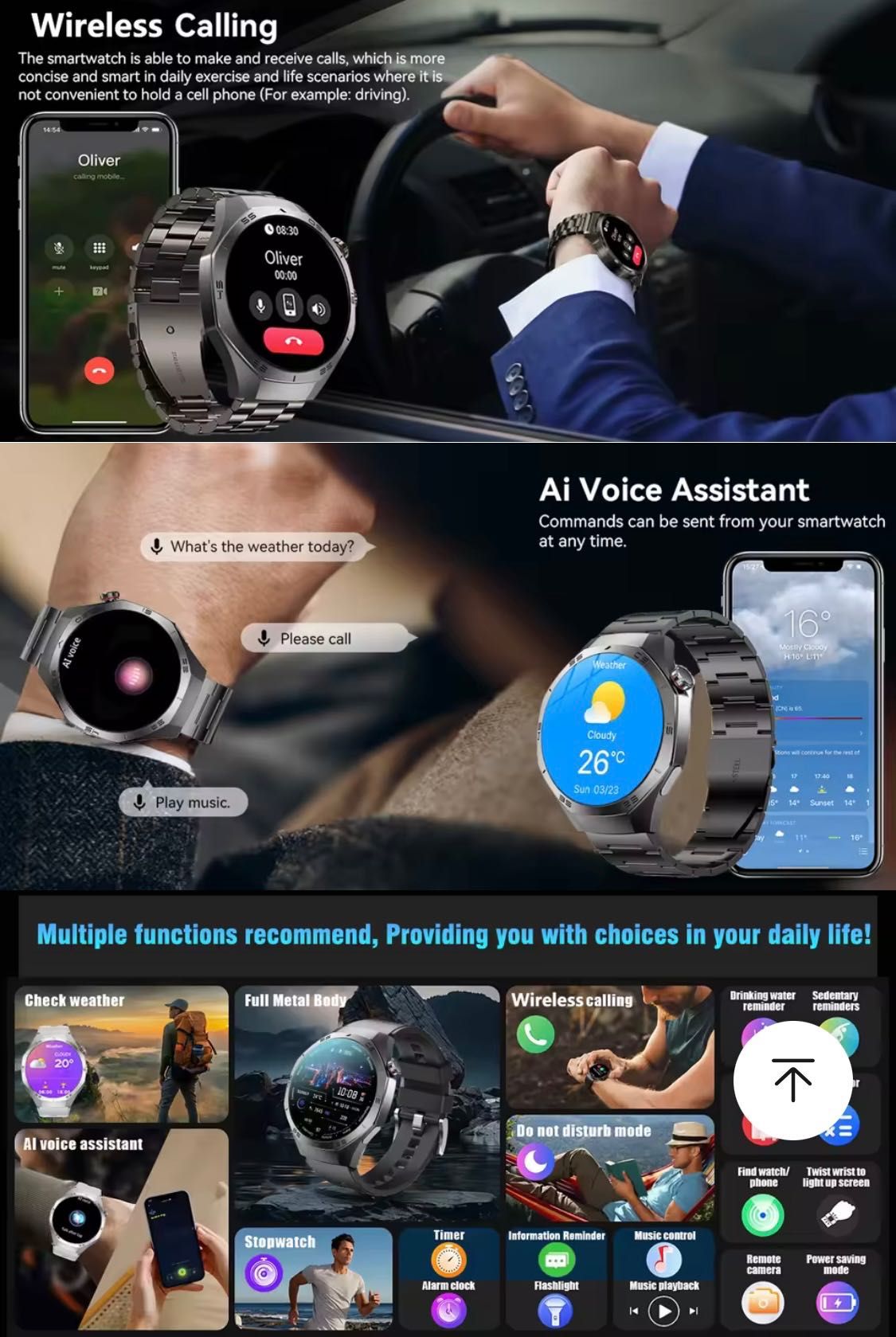 S5 Smart Watch iOS/android