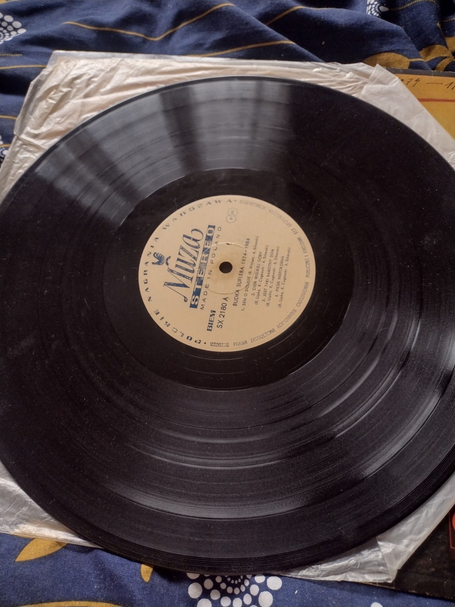 Vinyl Budka Suflera Helikopter