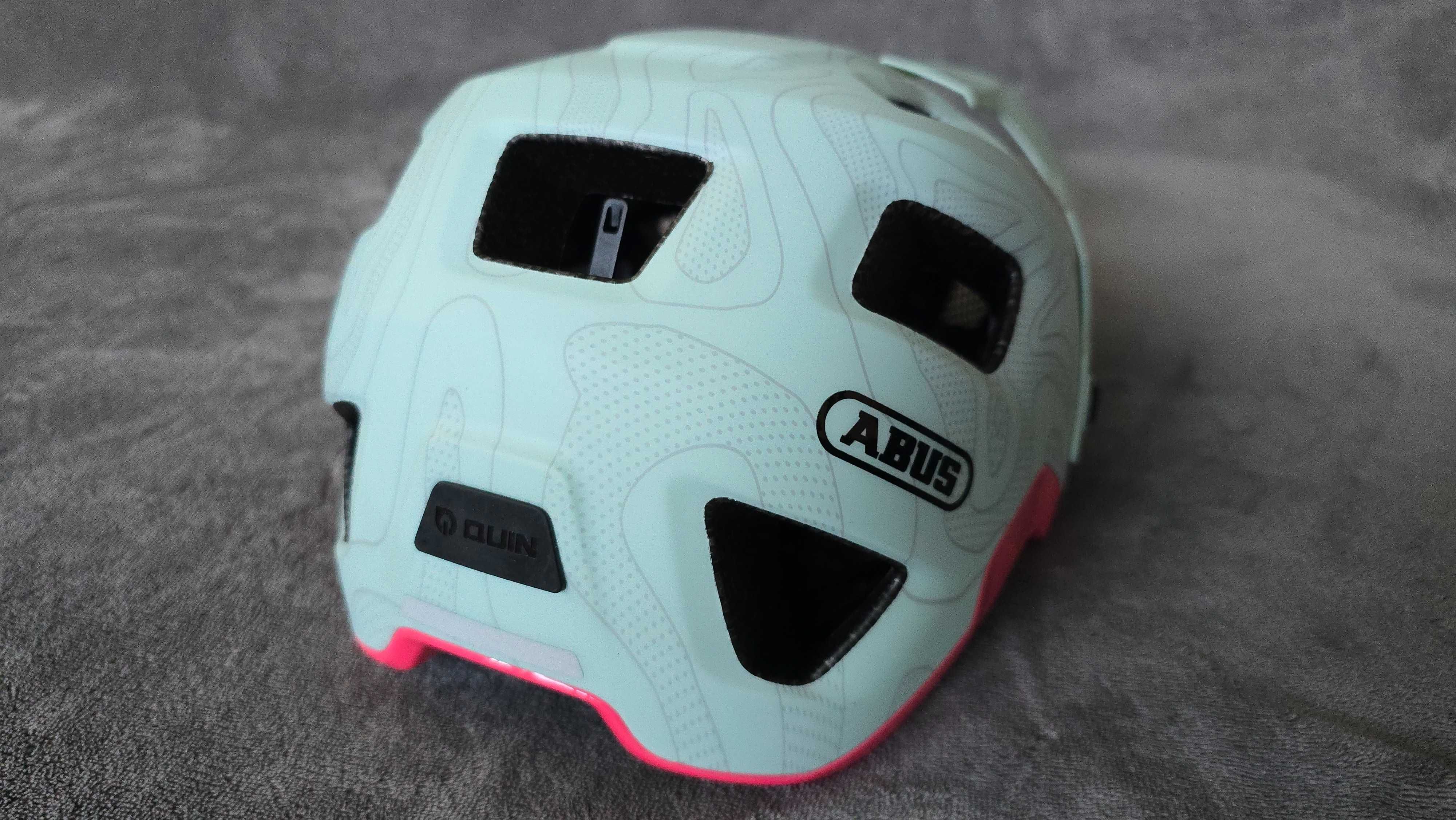 Kask rowerowy mtb ABUS MODROP Iced Mint rozmiar L 57-61