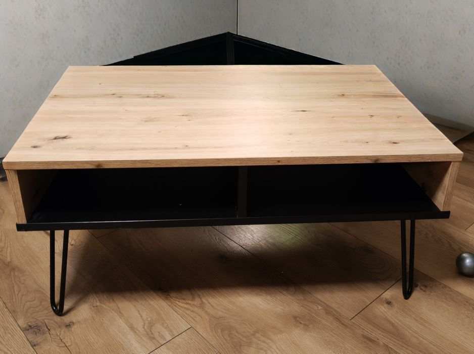 Stolik kawowy loftowy dąb artisan