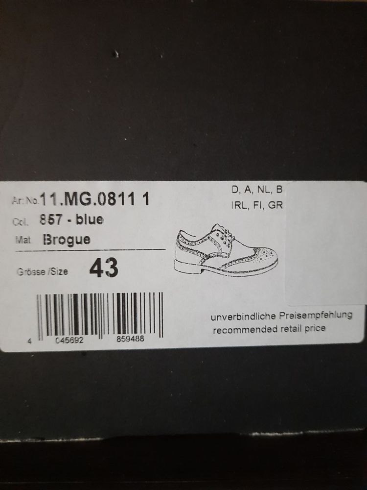 Продам чоловічі туфлі Marco O’Polo, 43 размер