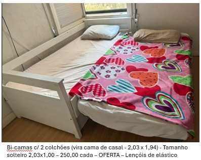 Bi-cama - Vira cama de casal