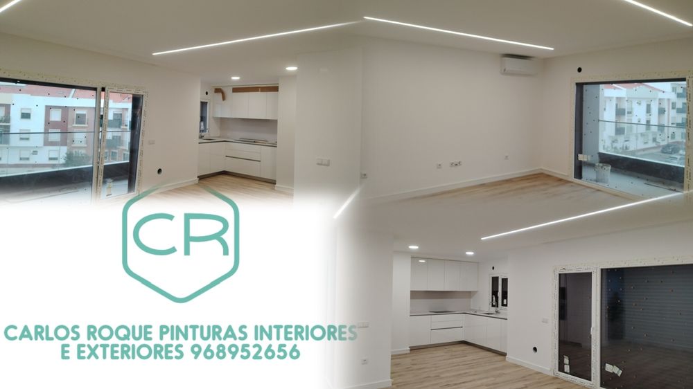 Pinturas interiores e exteriores
