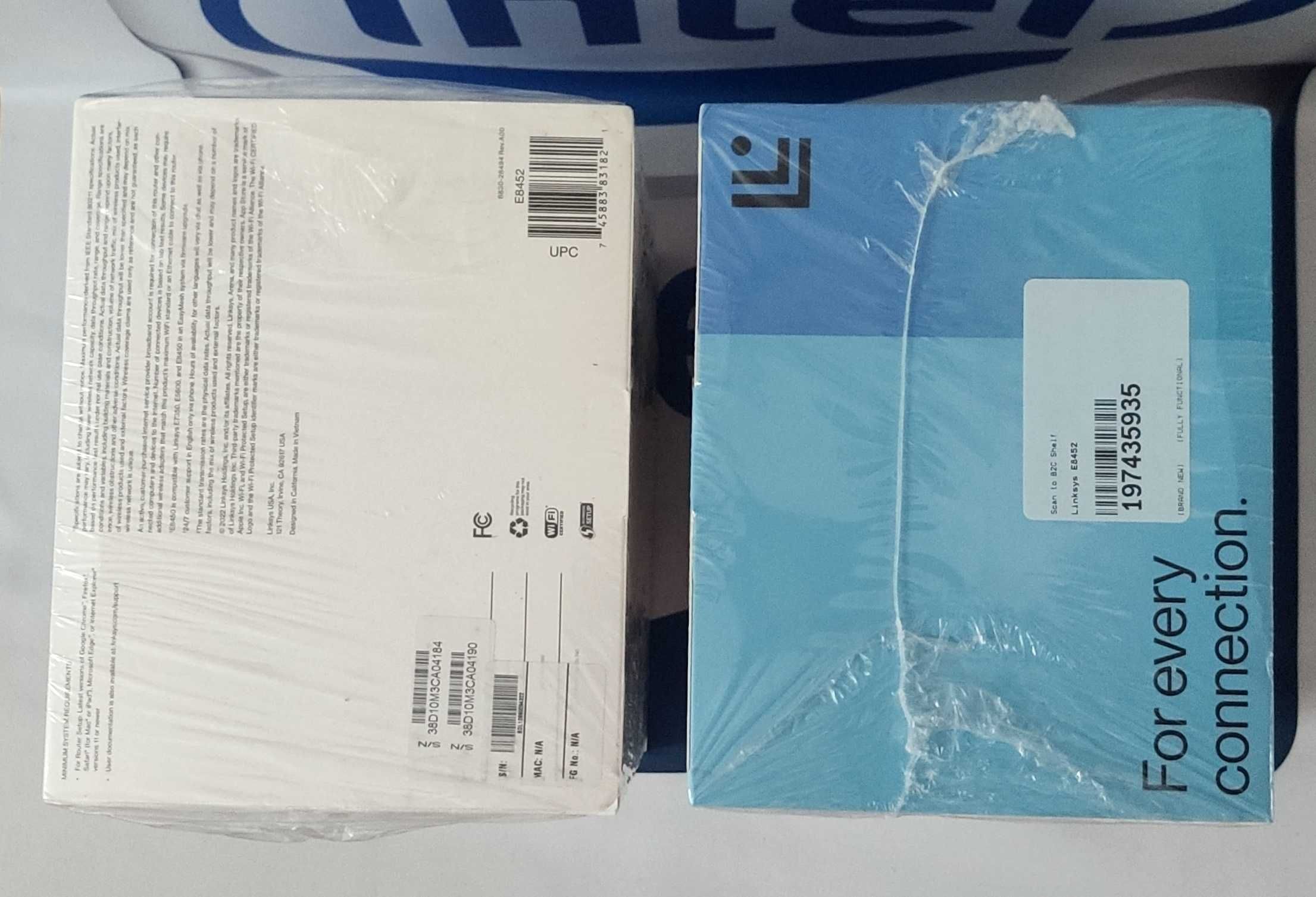 Нові Linksys E8450 AX3200 WIFI6 Mesh дводіап. гігаб. роутери. Гар