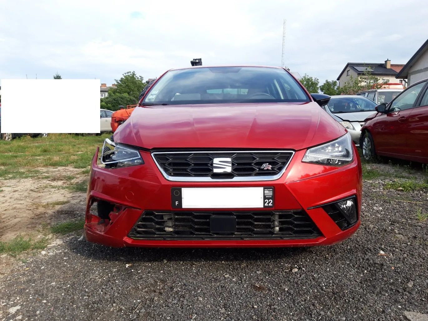 Seat Ibiza ibiza FR alu18'' navi dotyk klimatronic PDC po kolizji