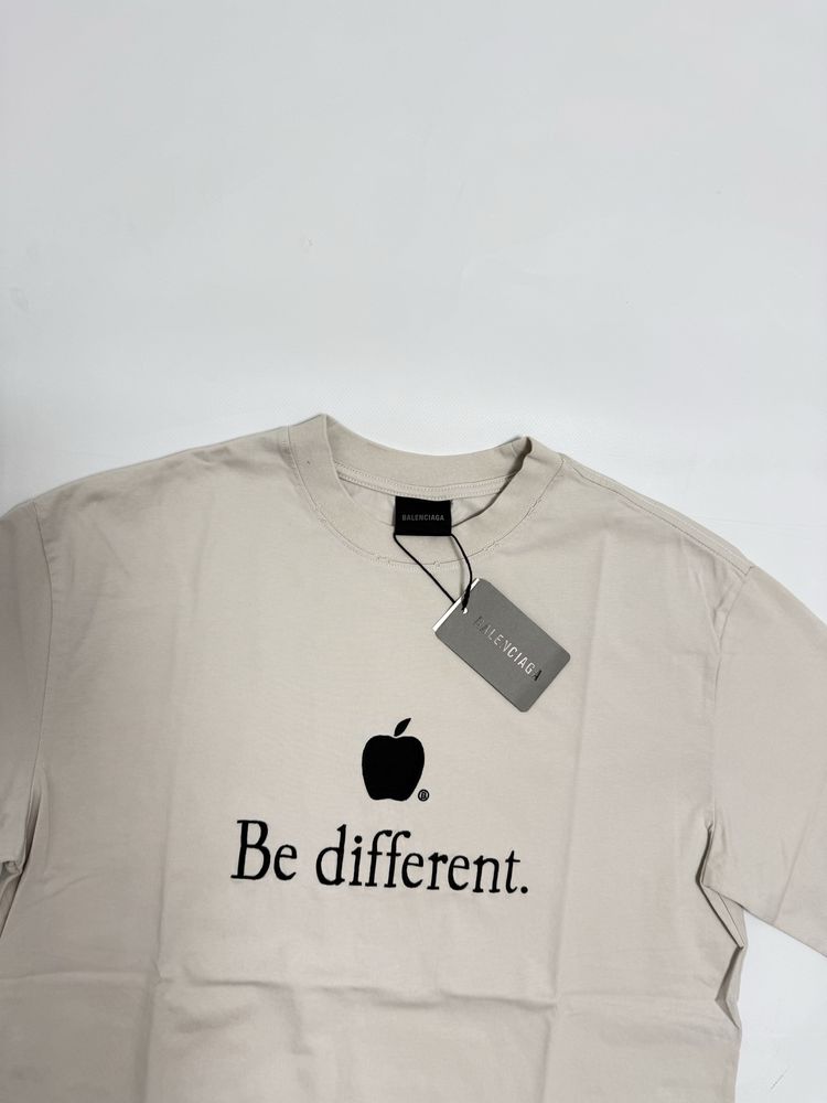 футболка Balenciaga be different white S M L xl