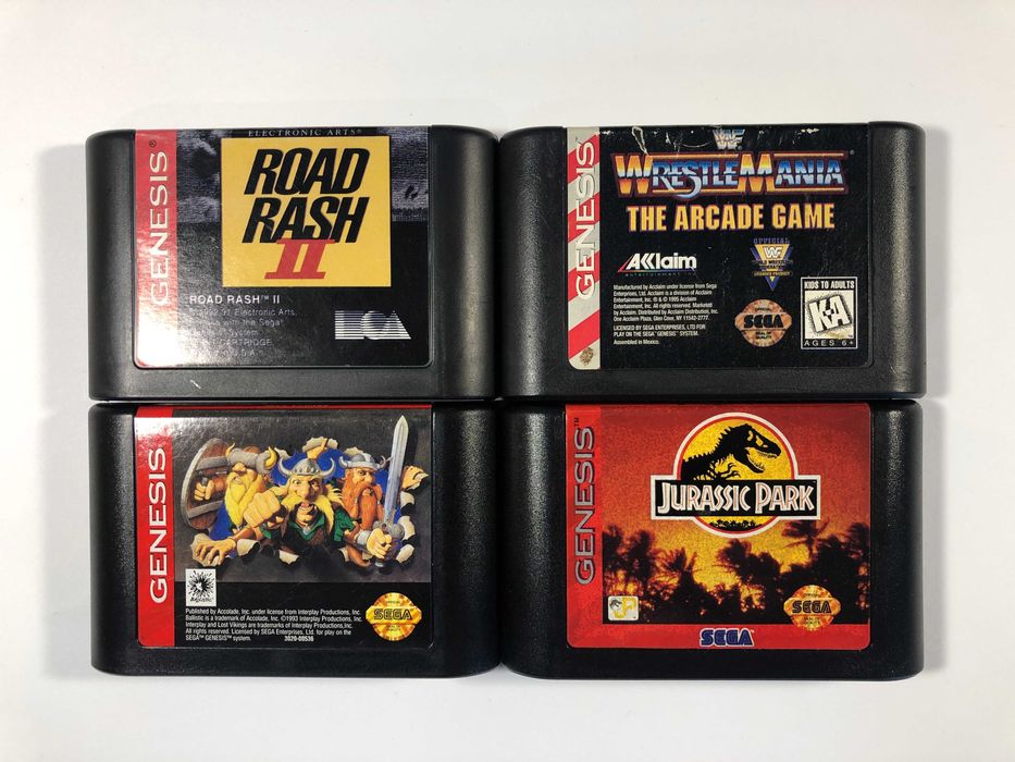 27 ігор Sega Genesis • Sonic • Mortal Kombat 2 • Road Rash II та інші