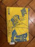 Kosmetyczka żółte etui na małwgo ipad sponge bob