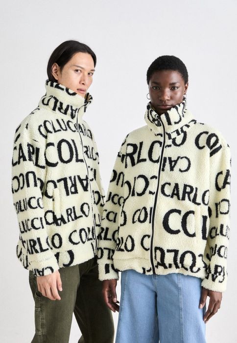 ОРИГІНАЛ | Carlo Colucci Sweatjacke in Teddyfell-Optik | New Arrival
