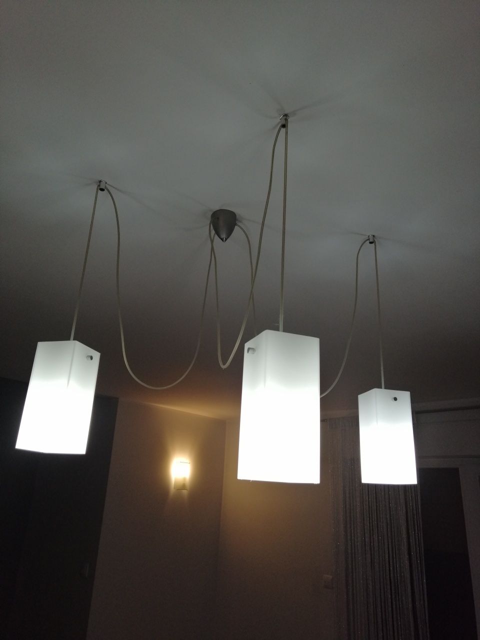 Lampa wisząca na 3 i 2 zarowki