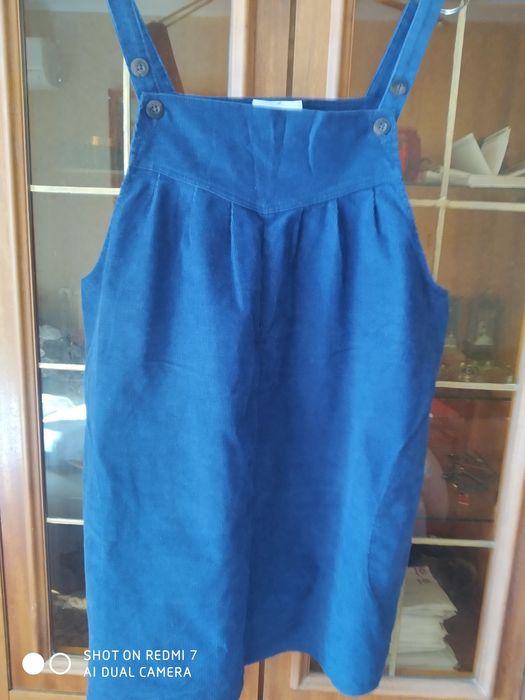 Вельветовый сарафан 52 рр