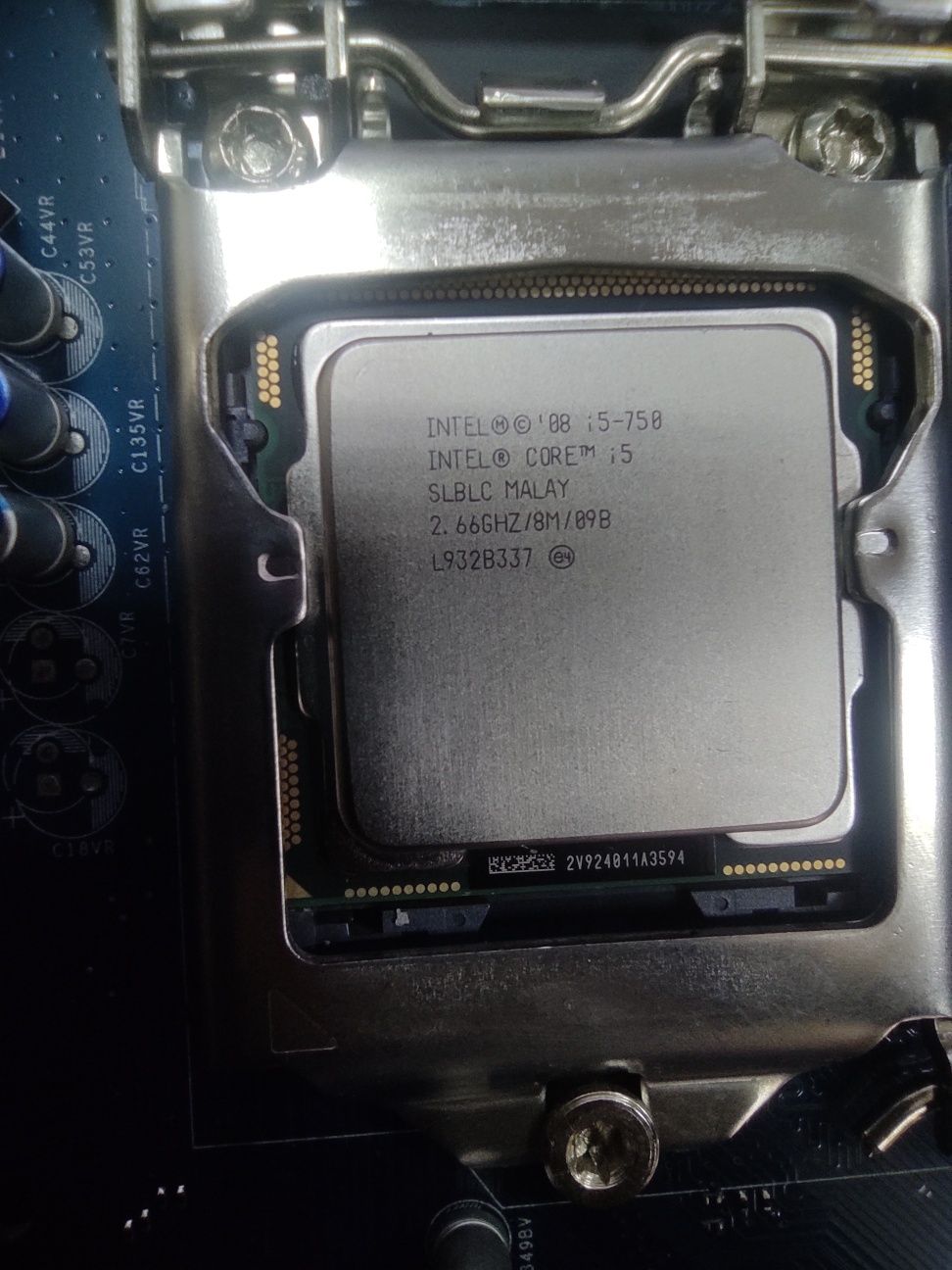 Материнская плата Intel DP55WB s1156/intel core i5 750/ddr3 8 gb