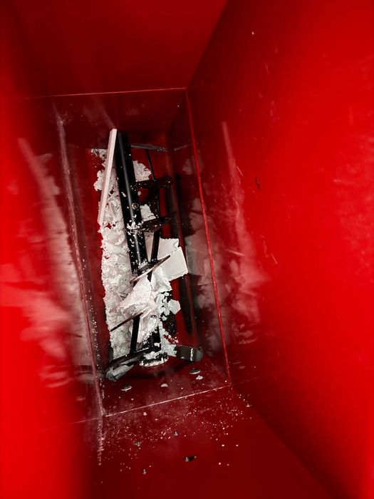 RUNI SK120 – Prasa ślimakowa do styropianu EPS (kompaktownica)