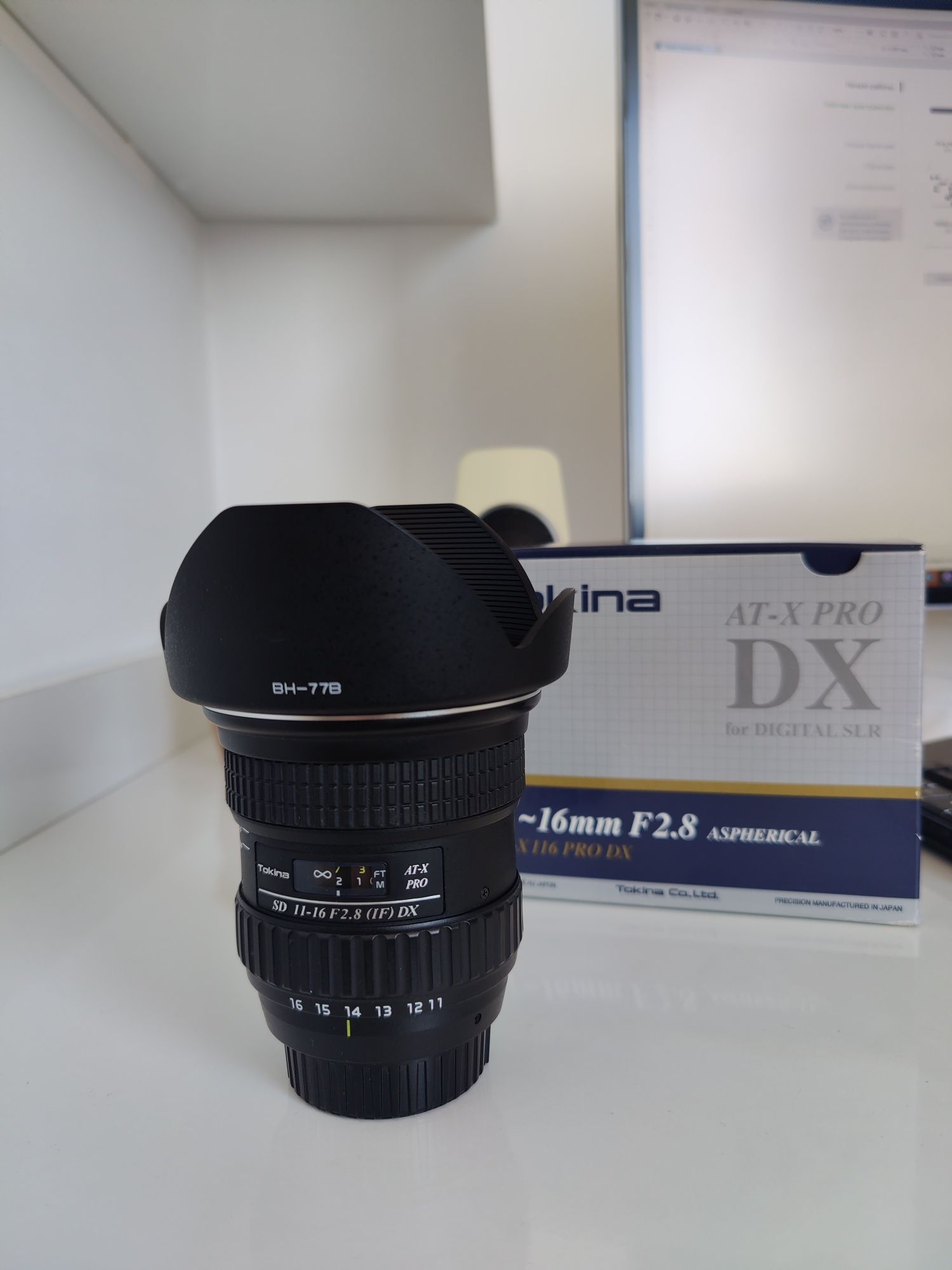 Tokina 11-16mm F2.8 AT-X 116 PRO DX для Nikon