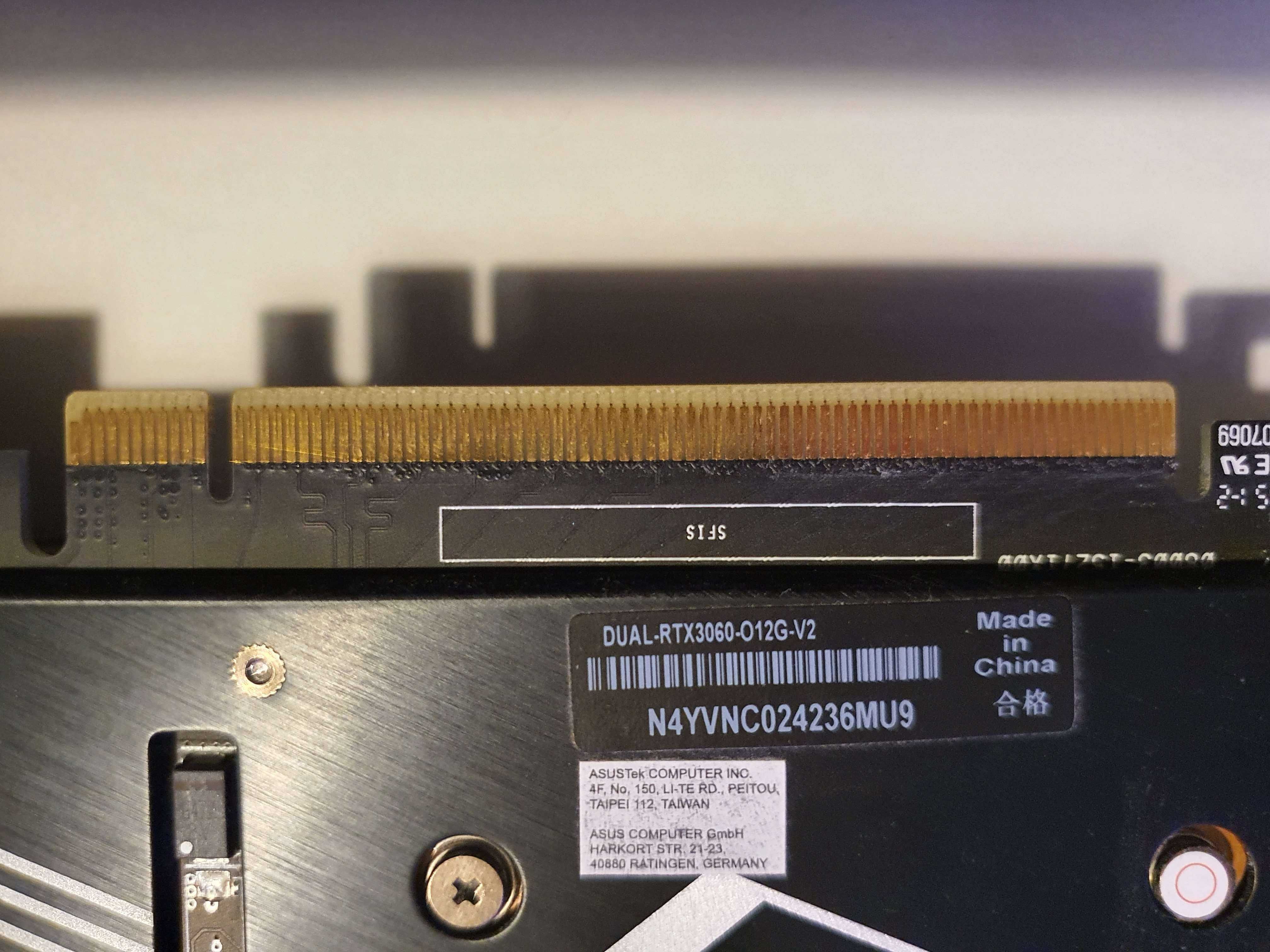 Karta graficzna ASUS GeForce RTX 3060 DUAL OC 12GB V2