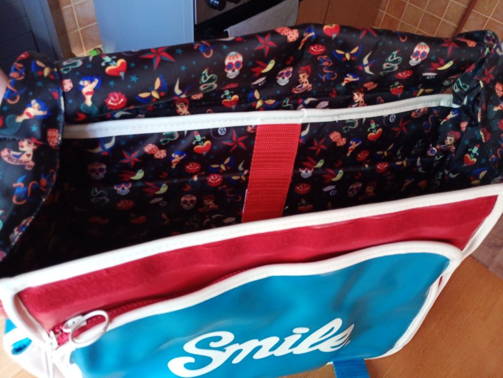 Torba na ramię w stylu retro