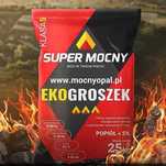 Ekogroszek SUPER MOCNY Groszek PLUS workowany 25kg DOSTAWA!!!