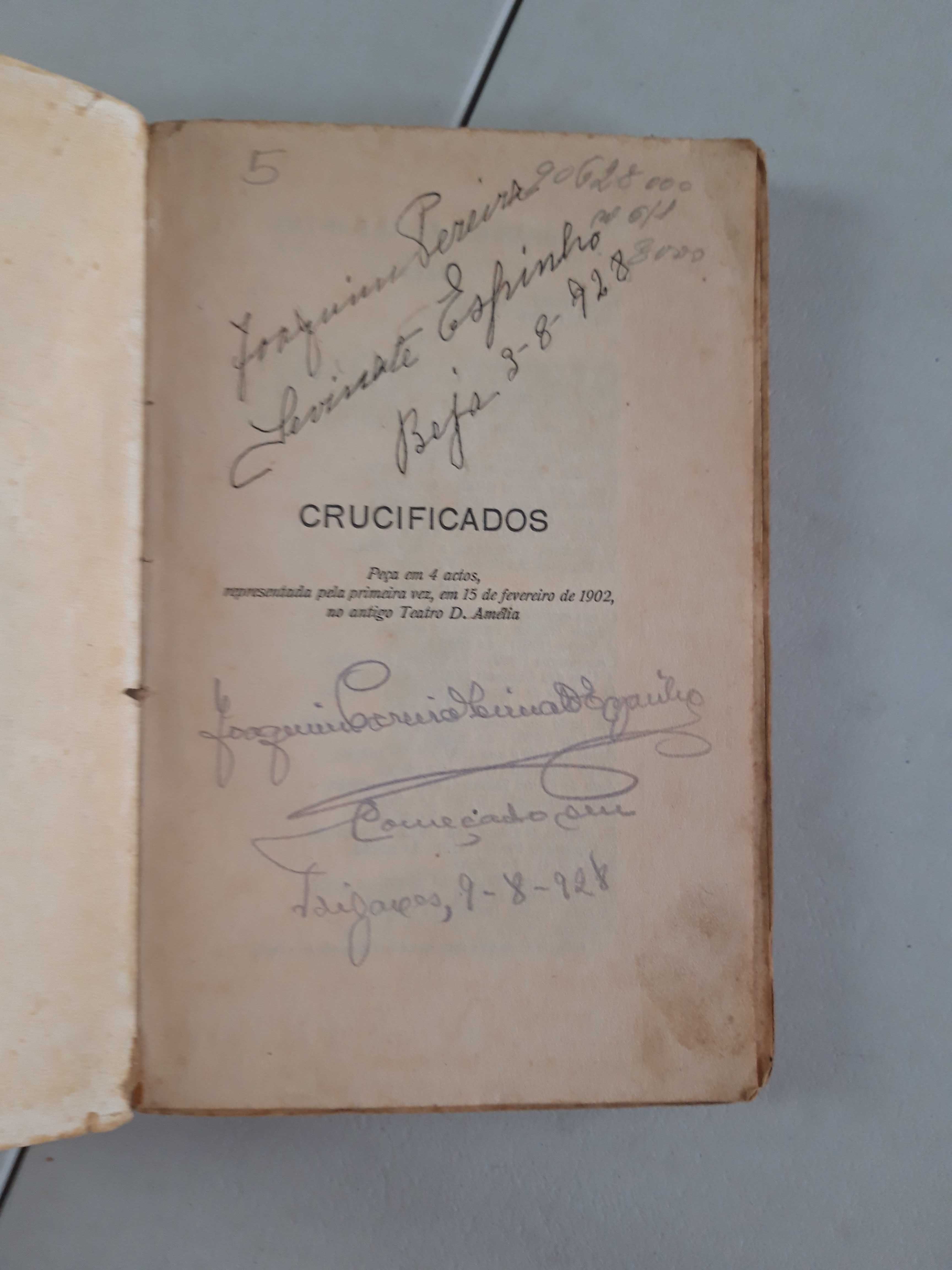 Livro -Ref: CxB - Júlio Dantas - Crucificados