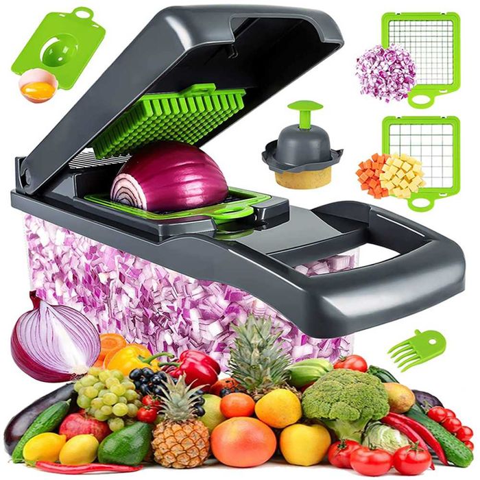 SZATKOWNICA KUCHENNA krajalnica tarka do warzyw owoców