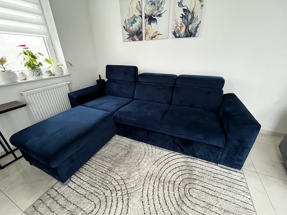 Narożnik z funkcją spania plus ławka