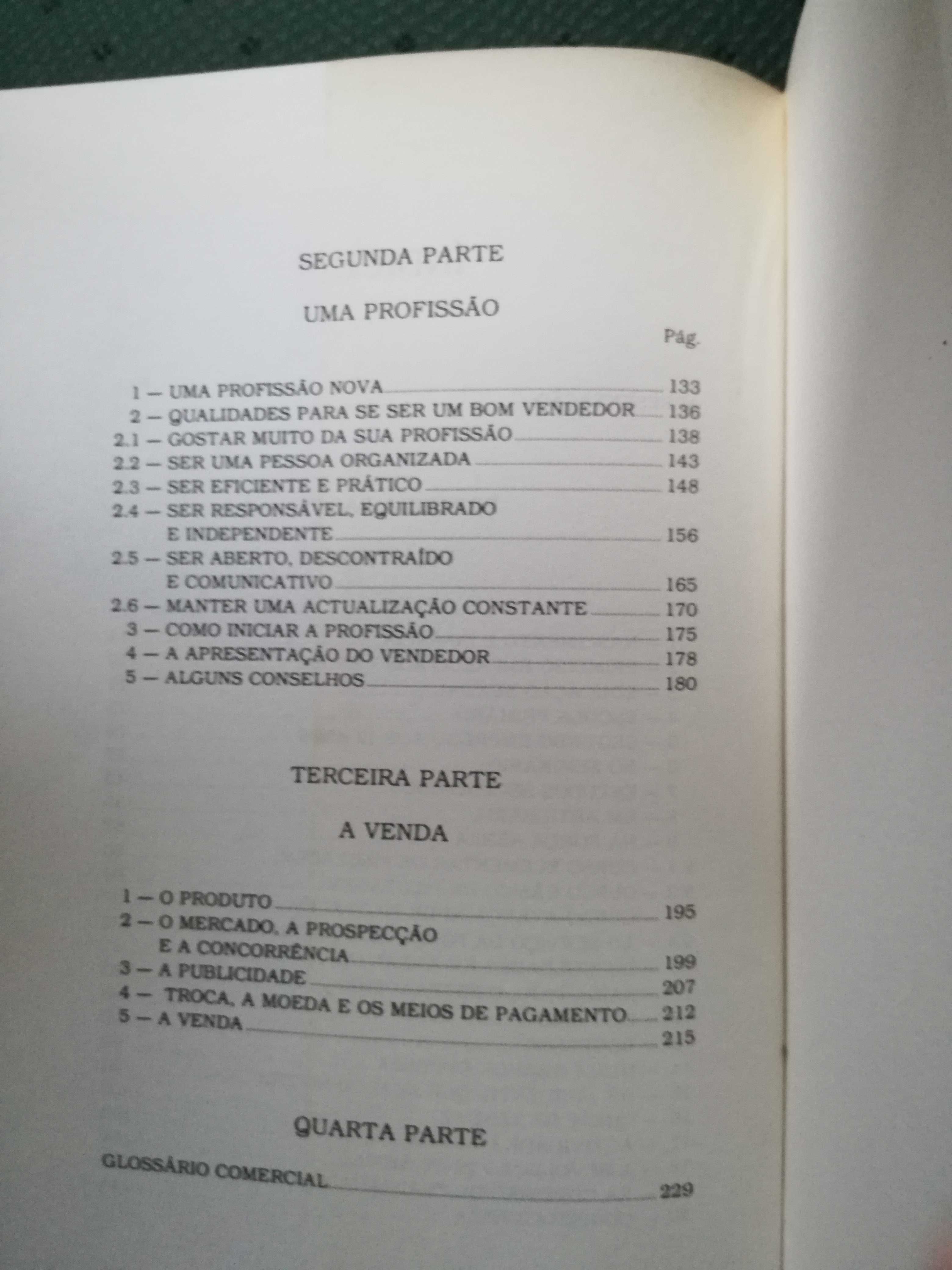 Livro O Vendedor - uma Vida-uma Profissão - José Contreiras