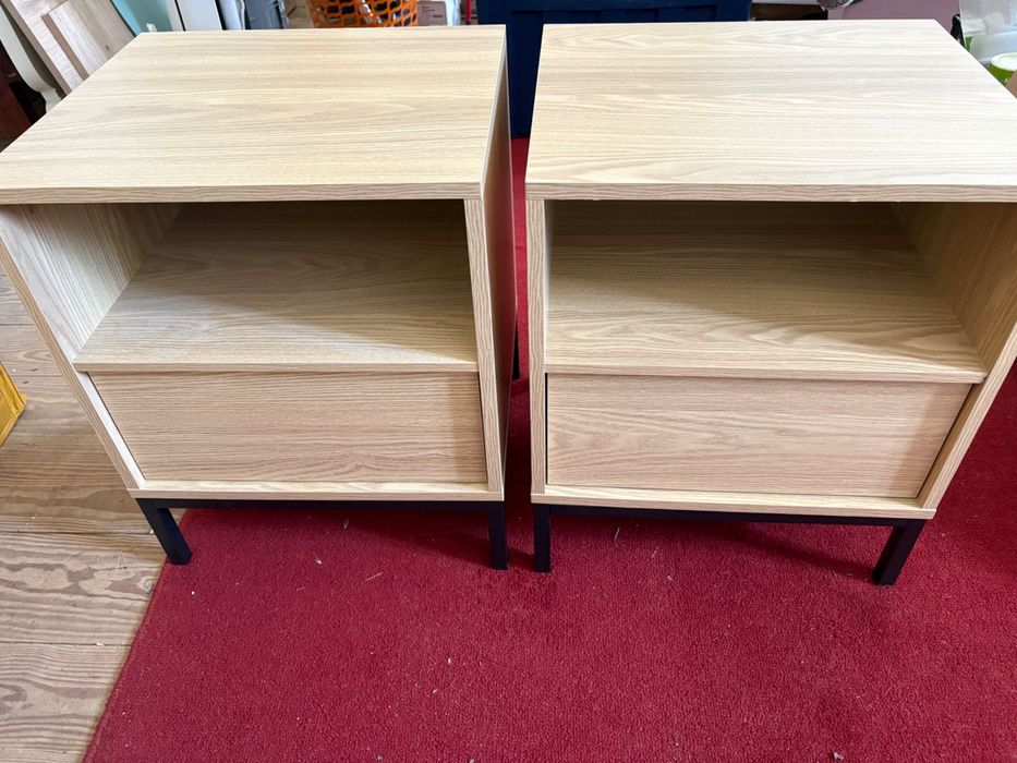 Pack 2 Mesas de Cabeceira Madeira