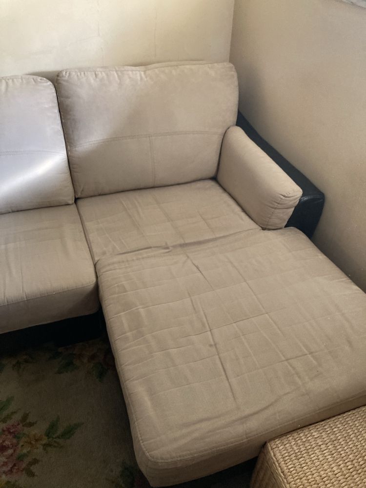 Venho sofa chaise longue em bom estado