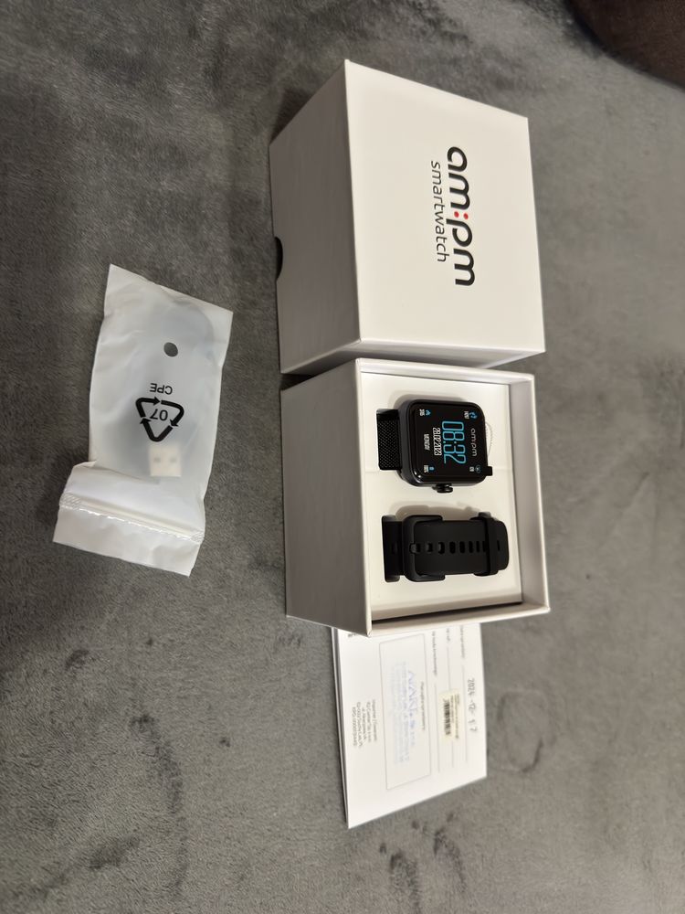 Smartwatch AM:PM PS219-U324-K1 – nowy, nieotwierany