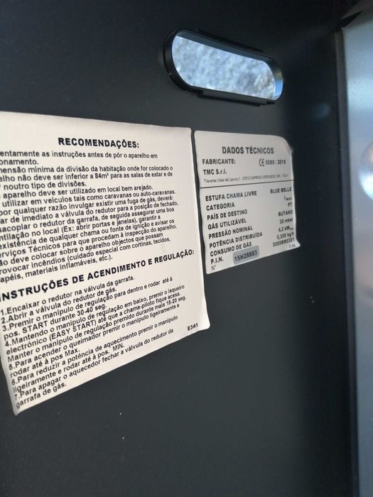 Aquecedor springit a gás