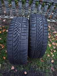 2 opony wielosezonowe Hankook 175/55 15, 7,2mm. Możliwy montaż