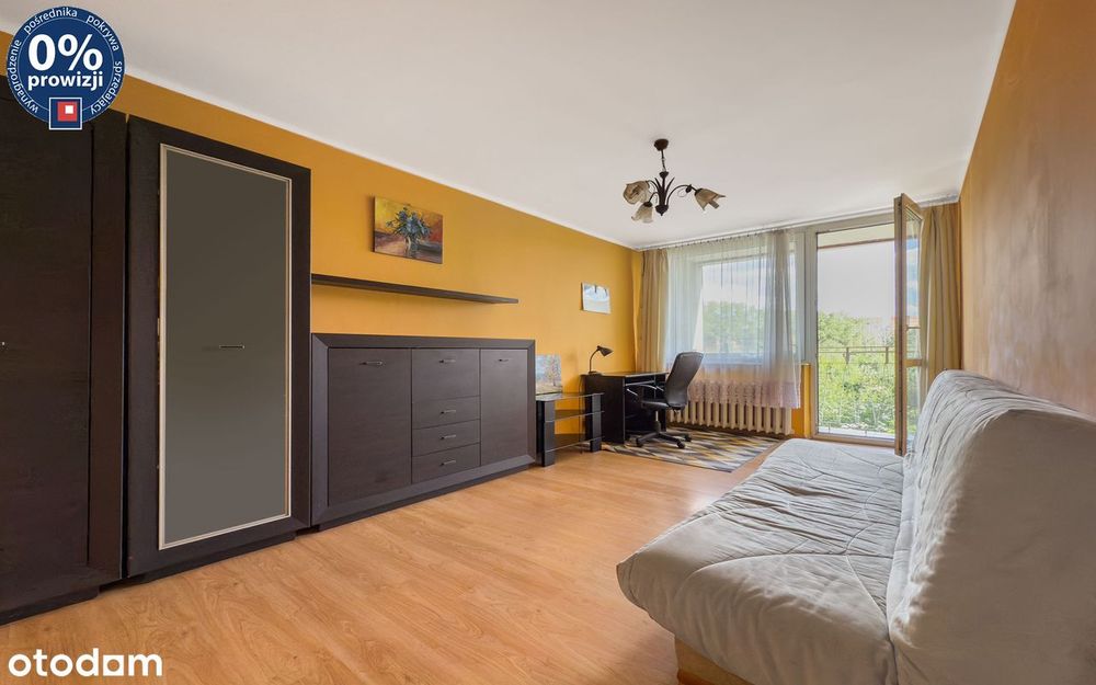 Na wynajem zadbane 2 pokoje z balkonem | Katowice Osiedle Witosa.