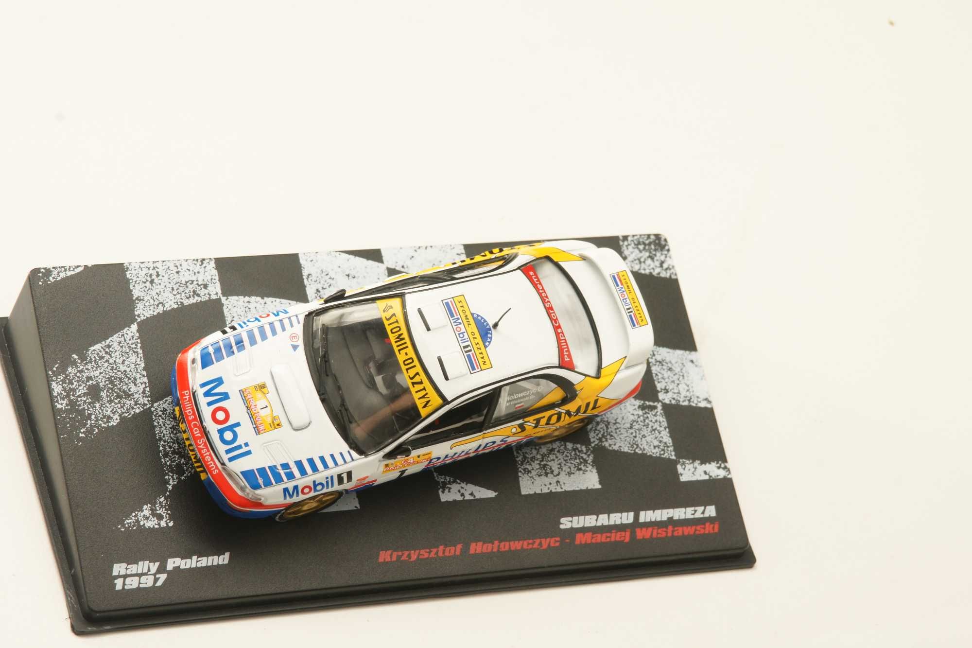 Subaru Impreza 1/43 Rally Cars, Krzysztof Hołowczyc, wysyłka