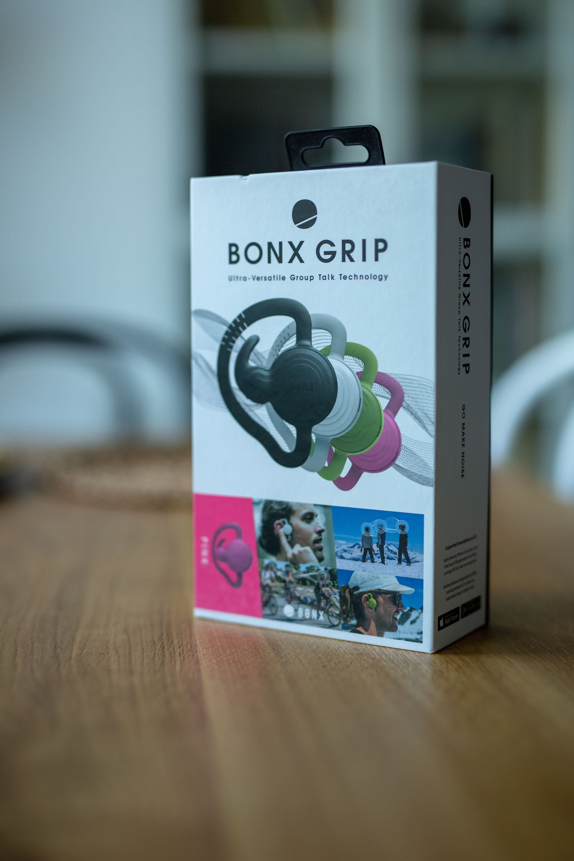 Bonx Grip - bezprzewodowa słuchawka RÓŻOWA