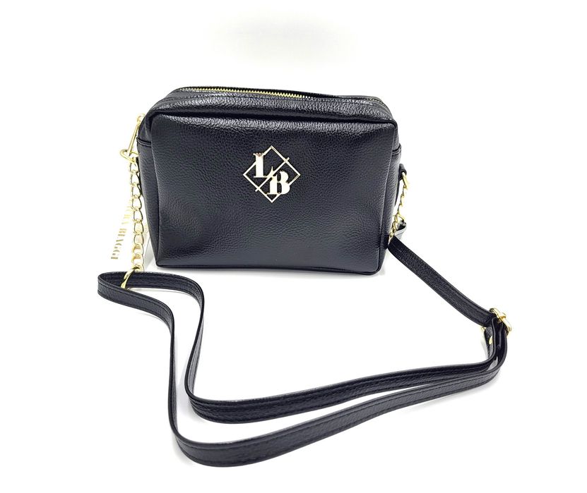 Torebka damska listonoszka LAURA BIAGGI czarna