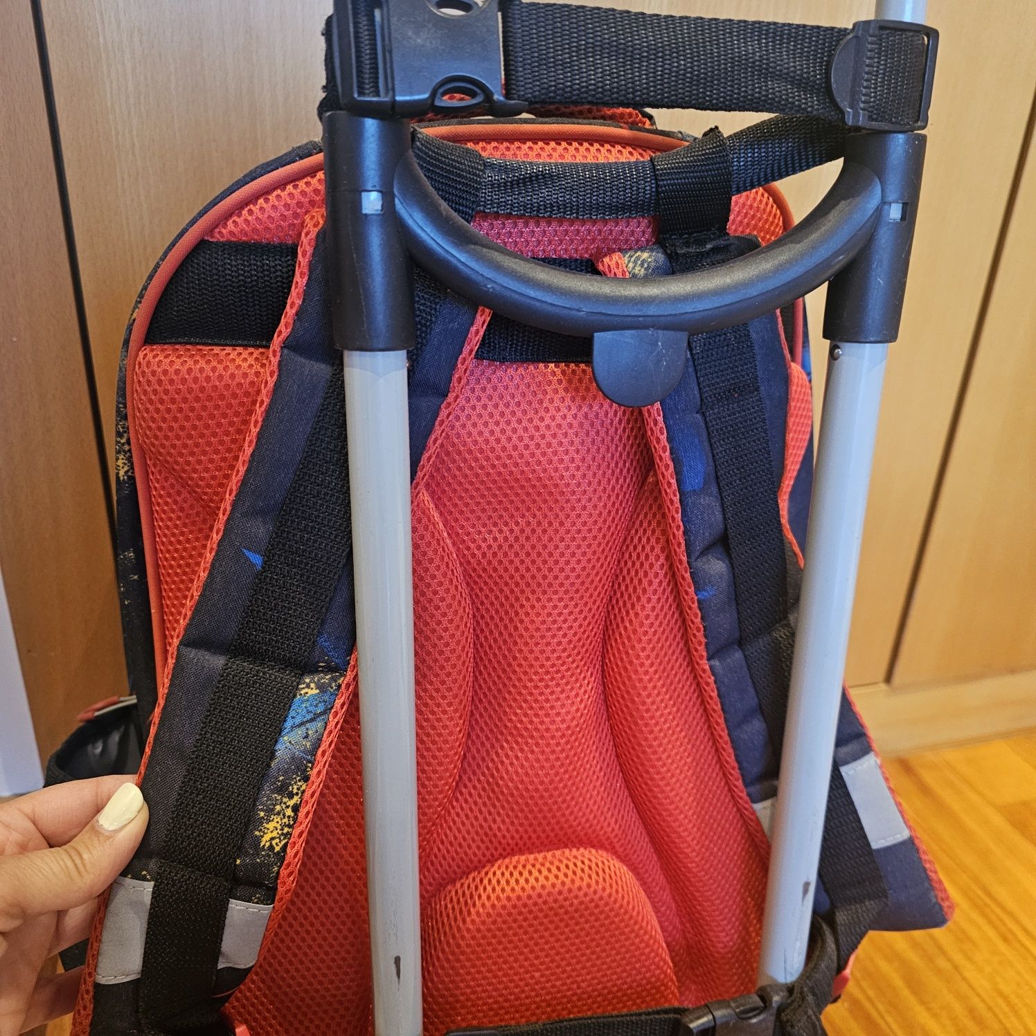 Mochila + lancheira + estojo Spiderman