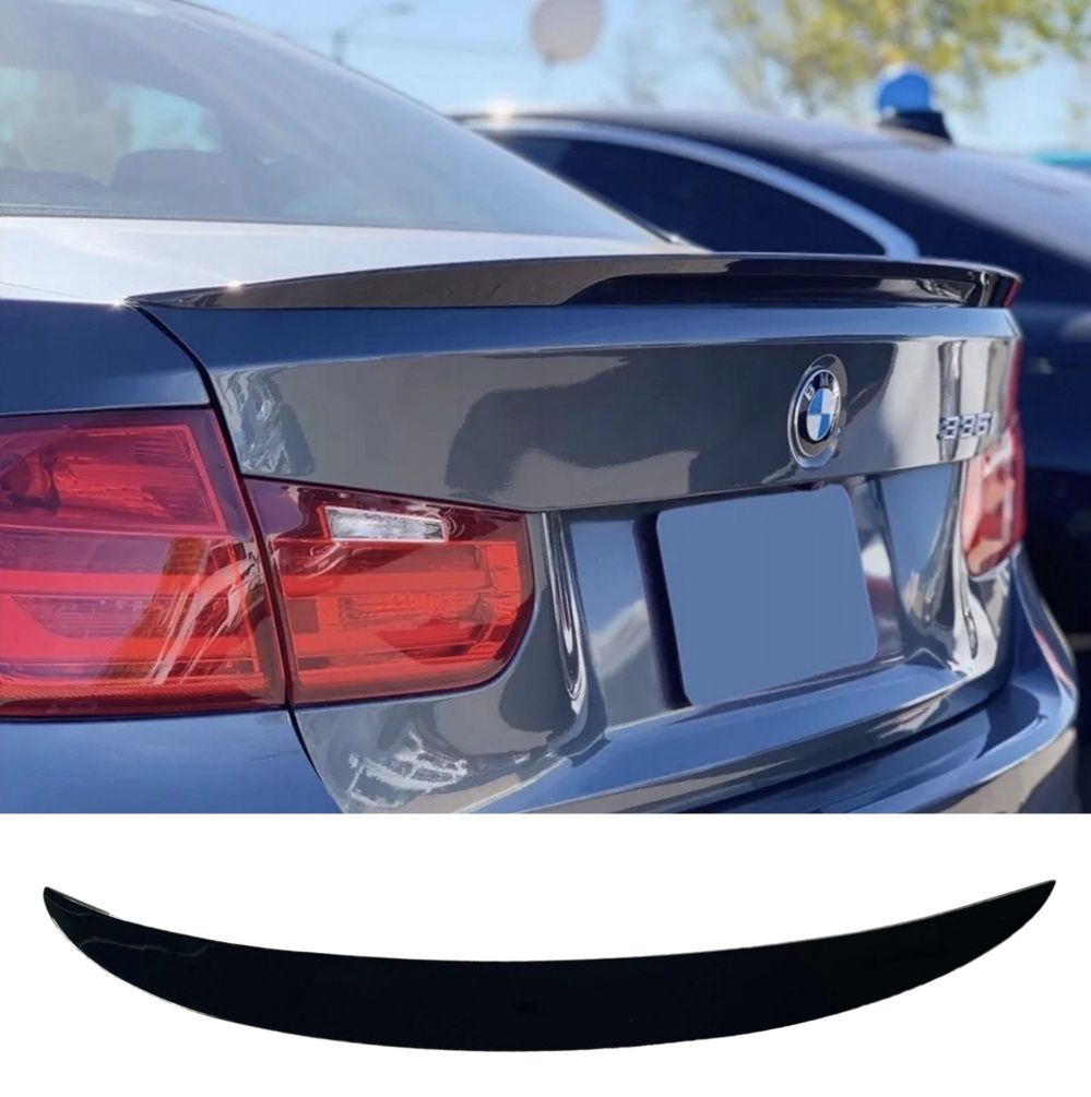 BMW F30 Lotka Dokładka Spoiler MP-look czarny połysk