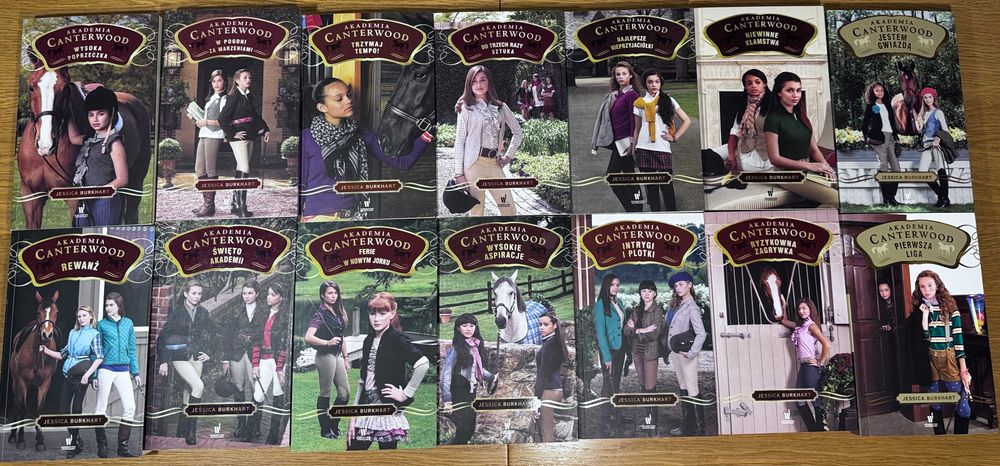 świetny prezent - Seria Akademii Canterwood-świetne książki dla dzieci