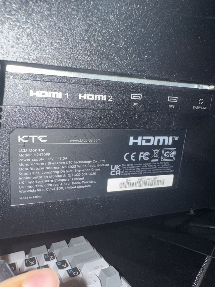 Sprzedam monitor KTC