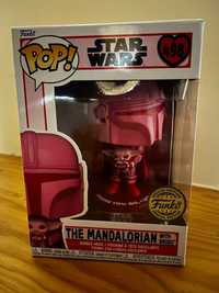 Funko Pop Star Wars The Mandalorian With Grogu #498 Edição Especial