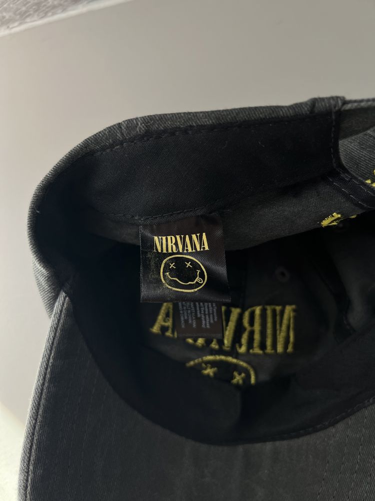 Кепка Nirvana / Бейсболка Nirvana / Nirvana Merch Cap / Мерчова кепка