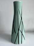 Wazon ceramiczny pikasiak Weiss Kühnert & Co Gräfenthal lata 60. XX w.